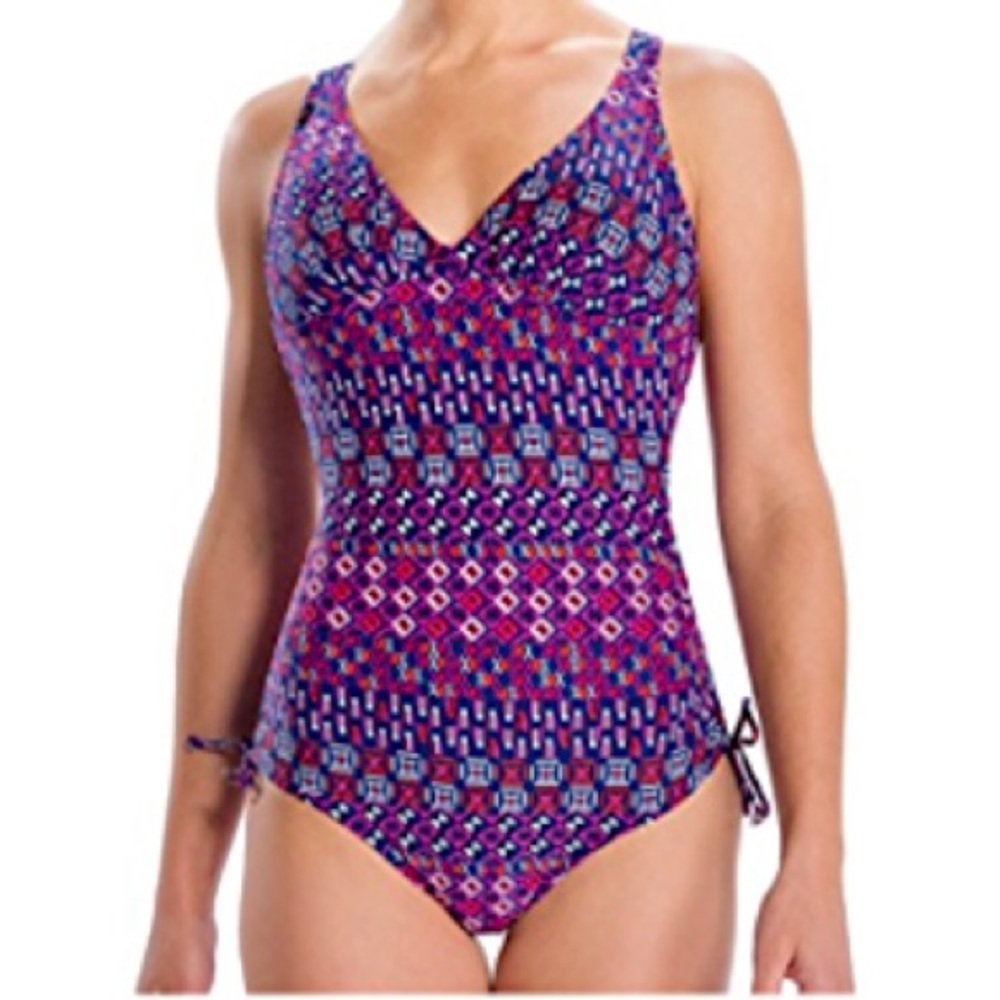 Lole NEW Madeira Swimsuit Lulua Evening Blue